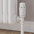 M-TRV-050-AG-W-CU00 - Duran Modern TRV Angled White Thermostatic Radiator Valves with Sleeves M-TRV-050-AG-W-CU00 - Duran Modern TRV Angled White Thermostatic Radiator Valves with Sleeves